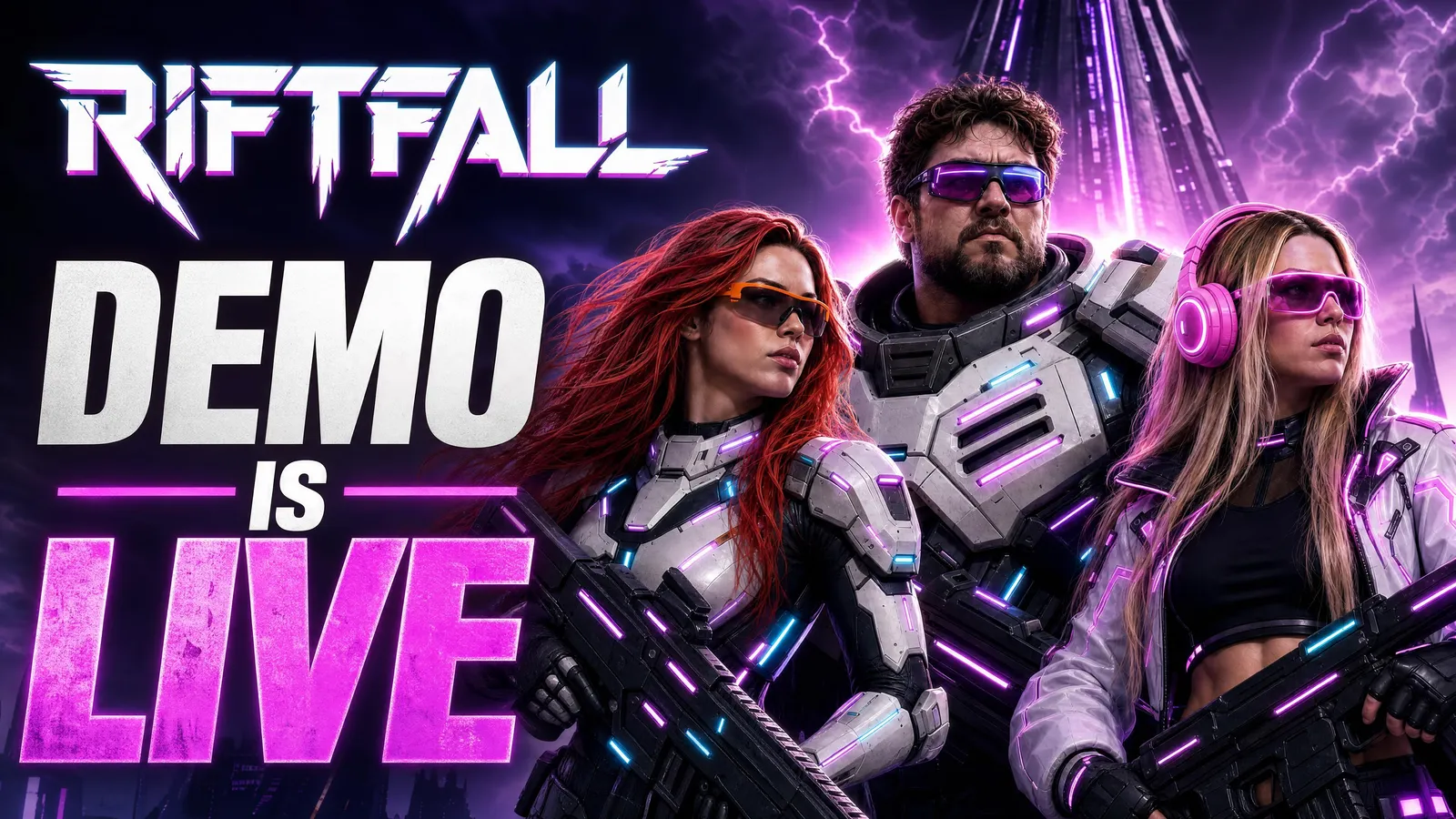 RIFTFALL key art